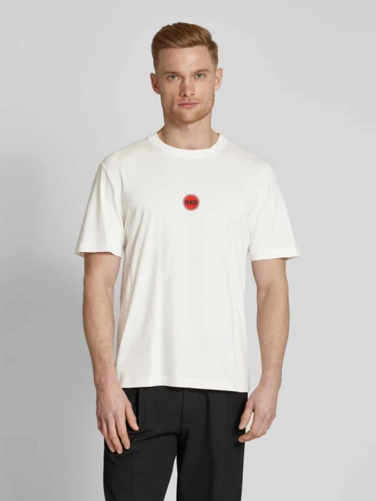 Zdjęcie produktu T-shirt z nadrukiem z logo model ‘Derdcho’ Hugo Gliniany