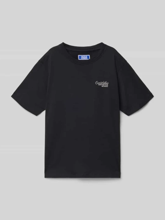 Zdjęcie produktu T-shirt z nadrukiem z logo Model 'ROAR' Jack&Jones Czarny