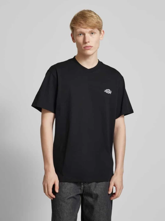 Zdjęcie produktu T-shirt z nadrukiem z logo model ‘SUMMERDALE’ Dickies Czarny