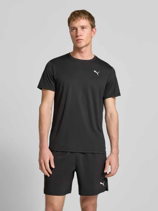 Zdjęcie produktu T-shirt z nadrukiem etykiety Puma Czarny
