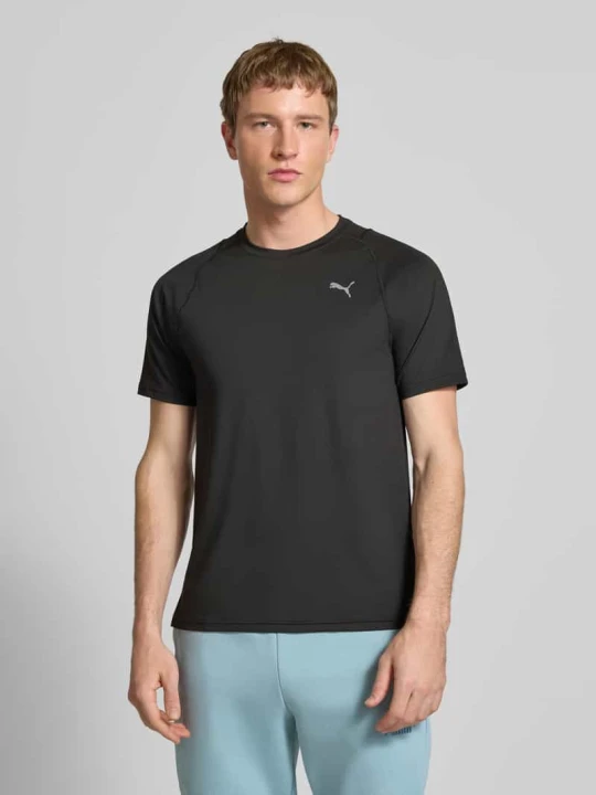 Zdjęcie produktu T-shirt z nadrukiem etykiety Puma Czarny