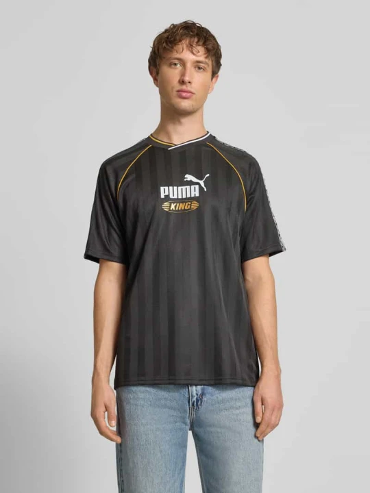Zdjęcie produktu T-shirt z nadrukiem z logo Puma Czarny