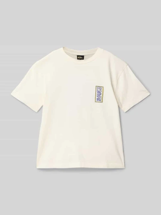 Zdjęcie produktu T-shirt z nadrukiem z logo Quiksilver Biały