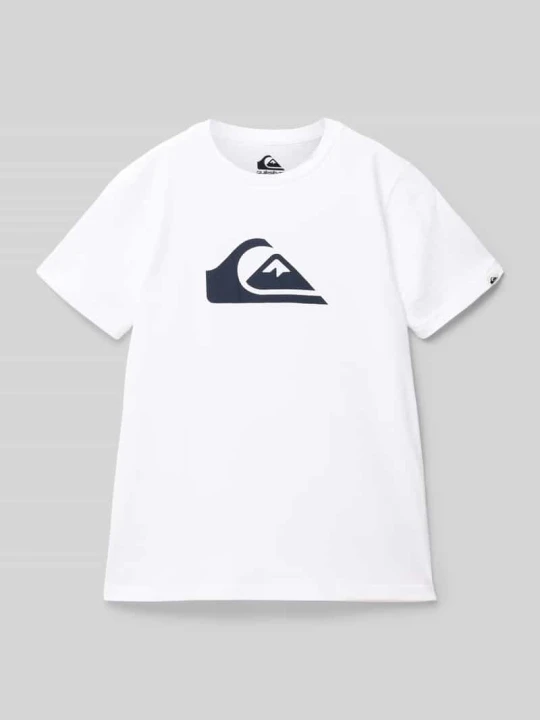 Zdjęcie produktu T-shirt z nadrukiem z logo Quiksilver Biały