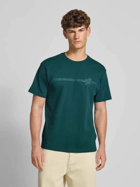 Zdjęcie produktu T-shirt z nadrukiem z logo Santa Cruz Petrol