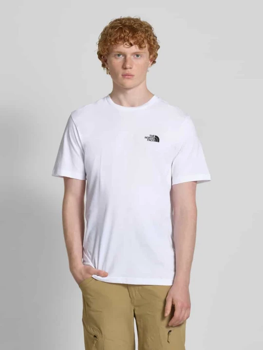 Zdjęcie produktu T-shirt z nadrukiem z logo The North Face Biały