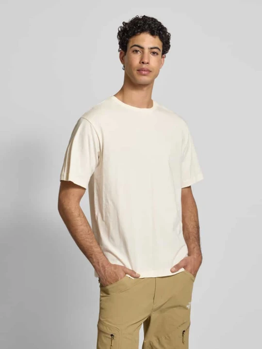 Zdjęcie produktu t-shirt z nadrukiem z logo The North Face Złamany biały