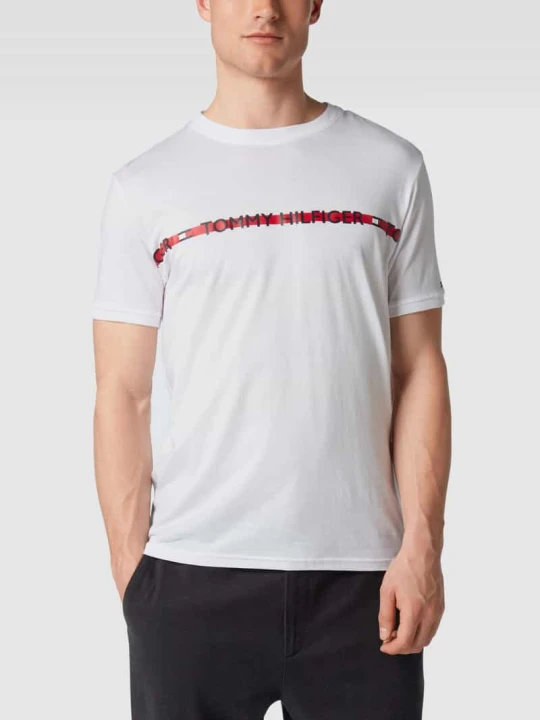 Zdjęcie produktu T-shirt z domieszką lyocellu Tommy Hilfiger Biały