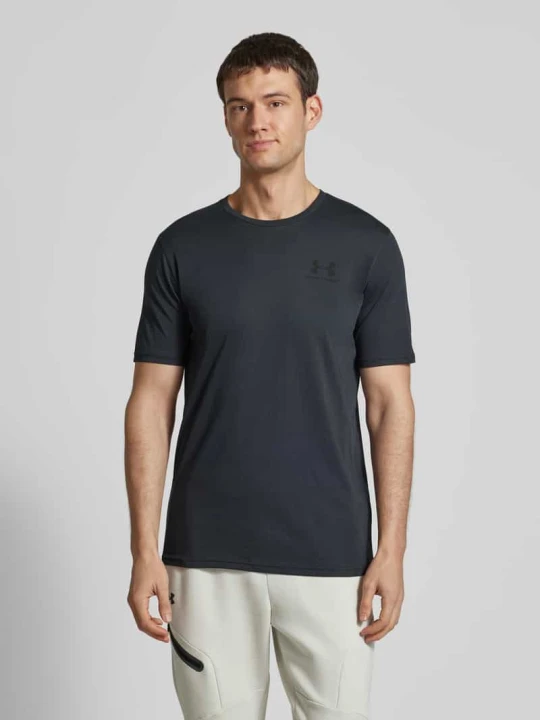 Zdjęcie produktu T-shirt z nadrukiem z logo Under Armour Czarny