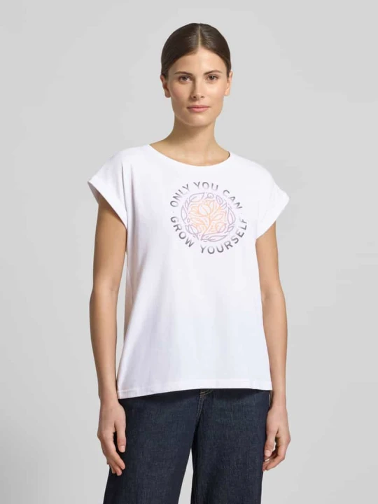 Zdjęcie produktu t-shirt z nadrukiem z napisem G.I.G.A. DX Biały