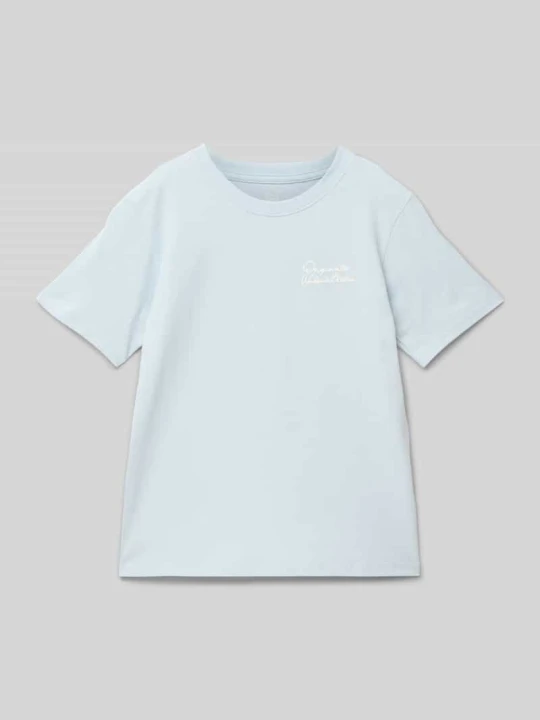 Zdjęcie produktu T-shirt z nadrukiem z napisem model ‘RACAPULCO’ Jack&Jones Jasnoniebieski