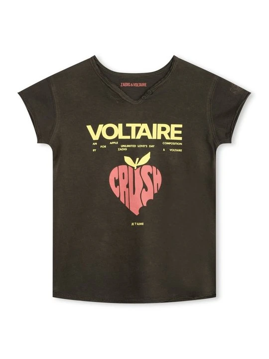 Zdjęcie produktu T-shirt z nadrukiem Zadig&Voltaire khaki