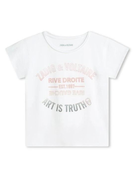 Zdjęcie produktu T-shirt z nadrukiem Zadig&Voltaire biały