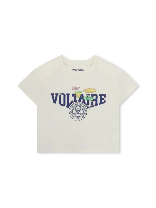 Zdjęcie produktu T-shirt z nadrukiem Zadig&Voltaire beżowy