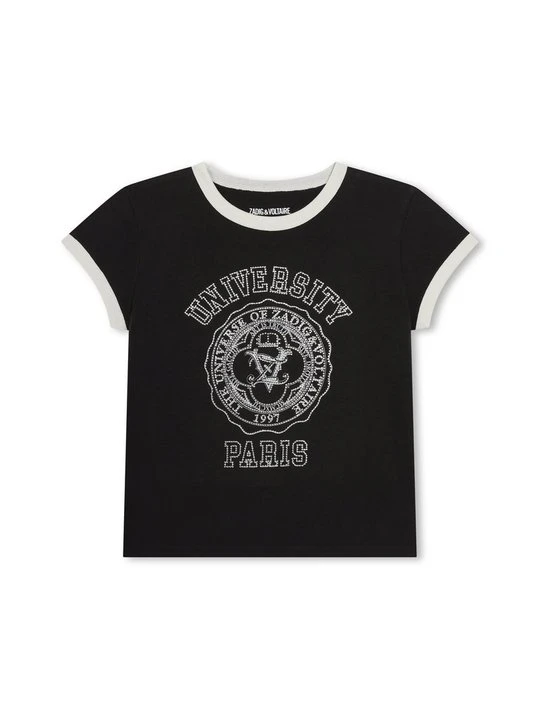 Zdjęcie produktu T-shirt z nadrukiem Zadig&Voltaire czarny