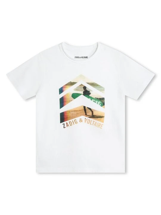 Zdjęcie produktu T-shirt z nadrukiem Zadig&Voltaire biały