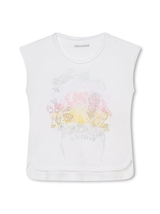 Zdjęcie produktu T-shirt z nadrukiem Zadig&Voltaire biały