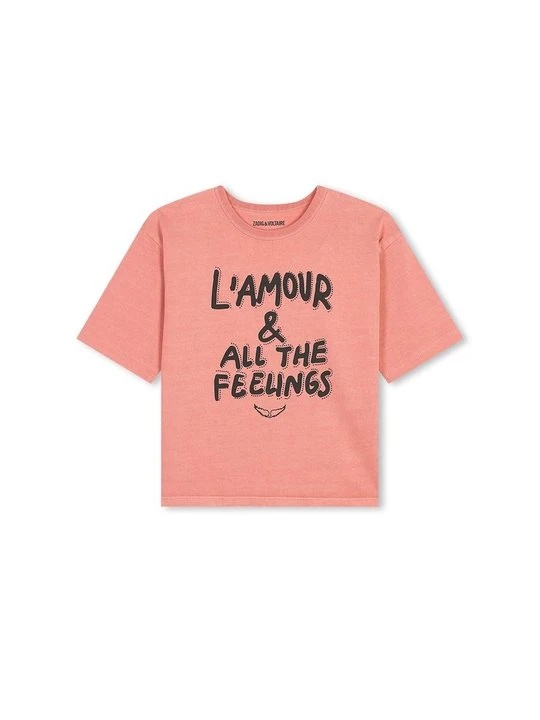 Zdjęcie produktu T-shirt z nadrukiem Zadig&Voltaire czerwony