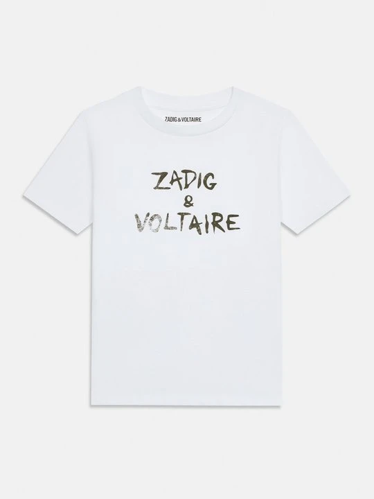 Zdjęcie produktu T-shirt z nadrukiem Zadig&Voltaire biały