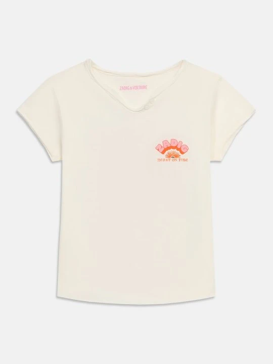 Zdjęcie produktu T-shirt z nadrukiem Zadig&Voltaire biały