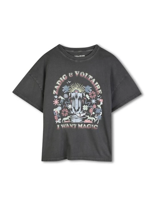 Zdjęcie produktu T-shirt z nadrukiem Zadig&Voltaire czarny
