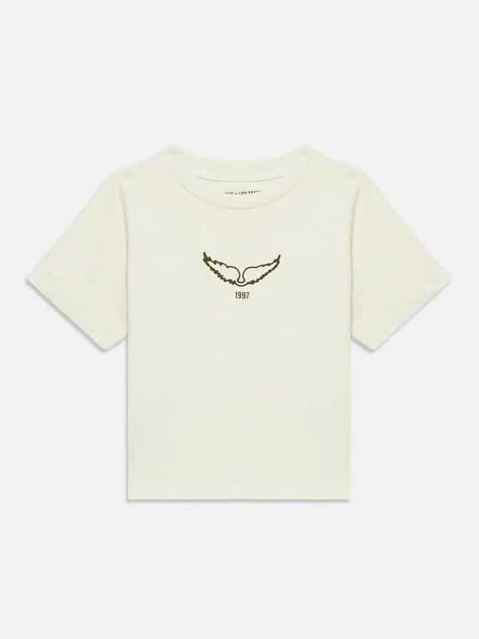 Zdjęcie produktu T-shirt z nadrukiem Zadig&Voltaire jasnozielony