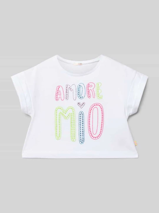 Zdjęcie produktu T-shirt z nadrukowanym motywem Billieblush Biały