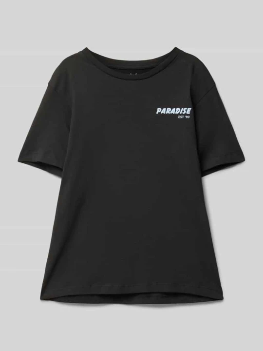 Zdjęcie produktu T-shirt z nadrukowanym motywem Jack&Jones Czarny