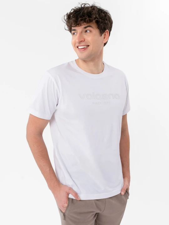 Zdjęcie produktu T-shirt z napisem, Comfort Fit, T-TOL Volcano