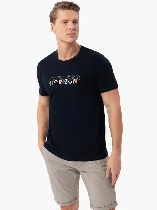 Zdjęcie produktu T-shirt z napisem T-RIZ Volcano 600