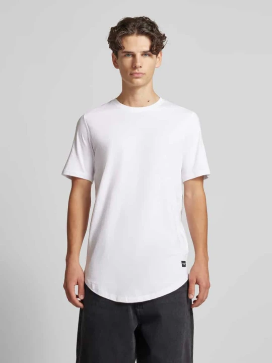 Zdjęcie produktu T-shirt z naszywką z logo model ‘NOA’ Jack&Jones Biały