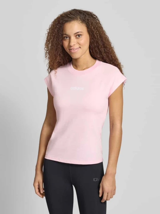 Zdjęcie produktu T-shirt z okrągłym dekoltem Adidas Jasnoróżowy