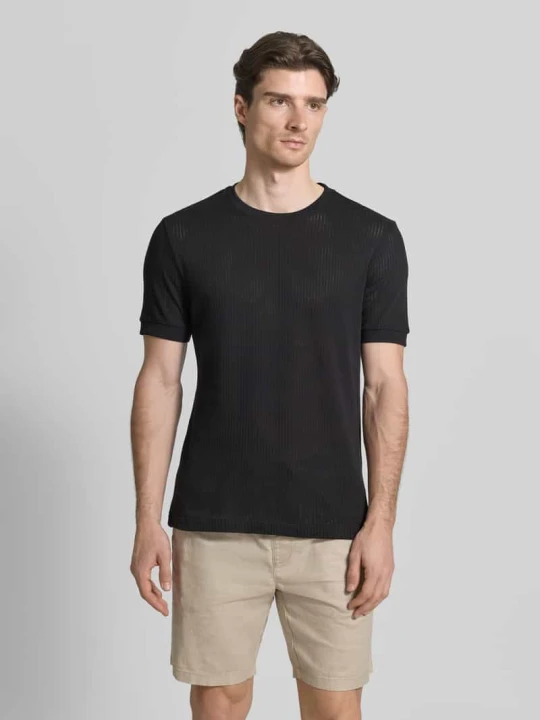 Zdjęcie produktu t-shirt z okrągłym dekoltem Antony Morato Czarny