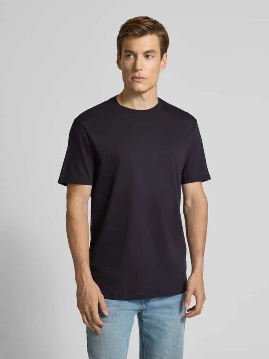 Zdjęcie produktu T-shirt z okrągłym dekoltem Armani Exchange Granatowy
