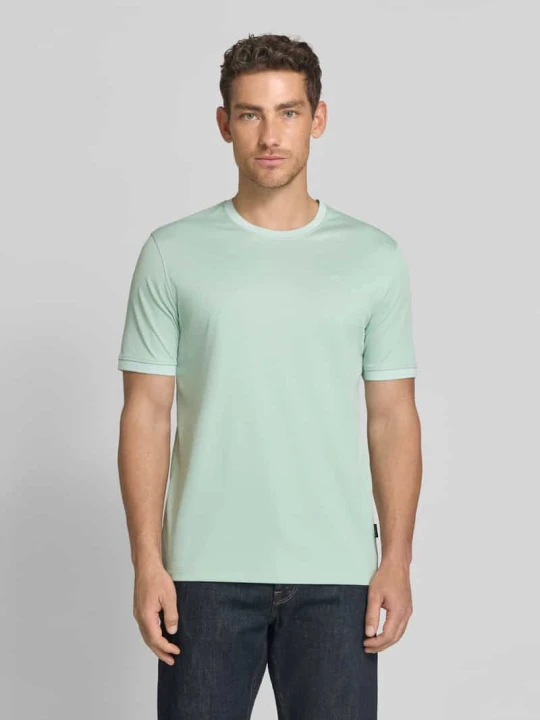 Zdjęcie produktu t-shirt z okrągłym dekoltem Bugatti Jasnozielony