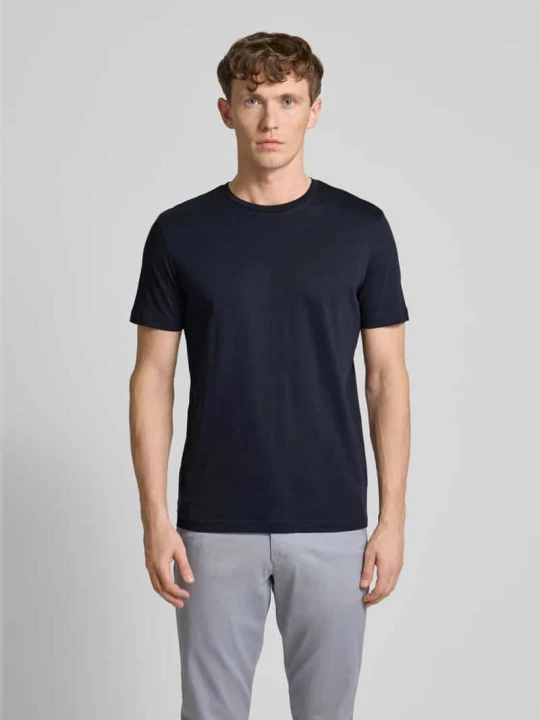 Zdjęcie produktu T-shirt z okrągłym dekoltem Christian Berg Granatowy
