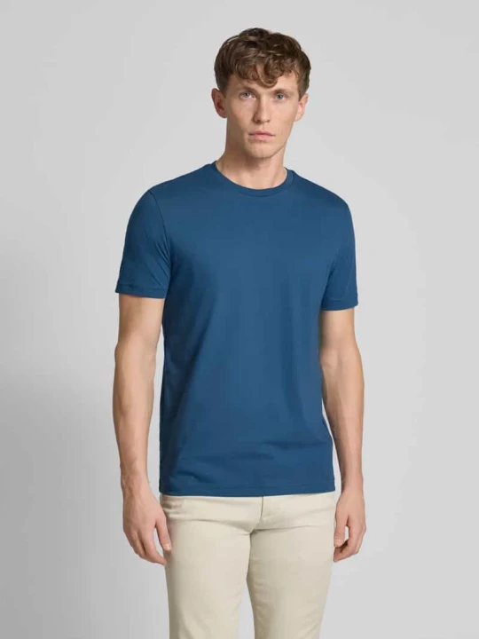 Zdjęcie produktu T-shirt z okrągłym dekoltem Christian Berg Petrol