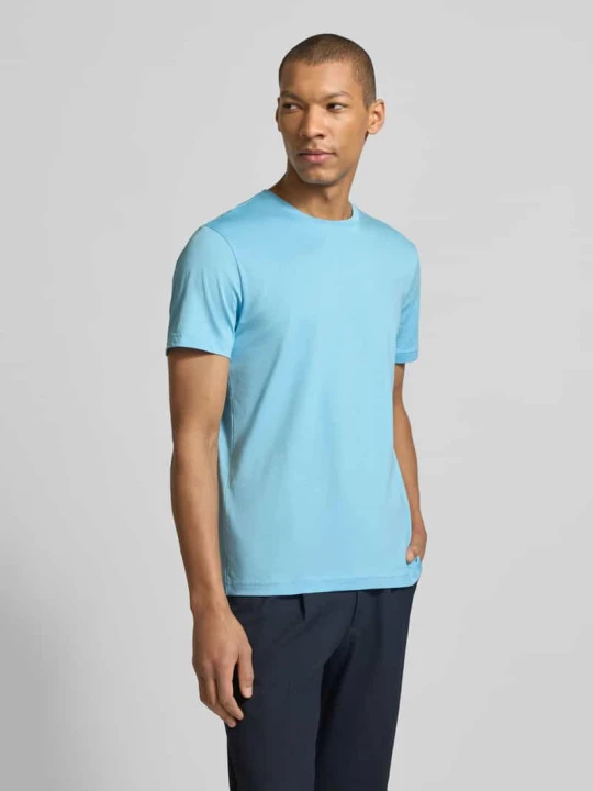 Zdjęcie produktu T-shirt z okrągłym dekoltem Christian Berg Oceaniczny