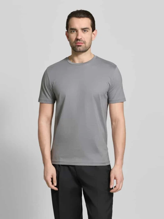 Zdjęcie produktu T-shirt z okrągłym dekoltem Christian Berg Kamienny