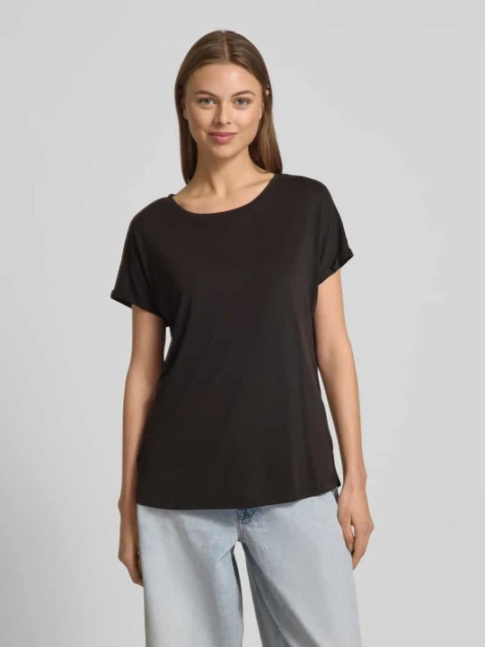Zdjęcie produktu T-shirt z okrągłym dekoltem Christian Berg Czarny