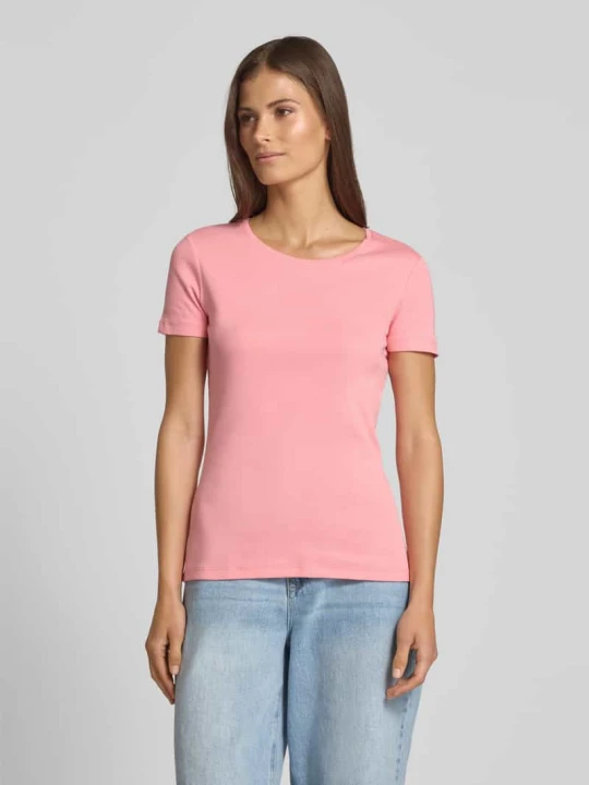 Zdjęcie produktu T-shirt z okrągłym dekoltem Christian Berg Mocnoróżowy