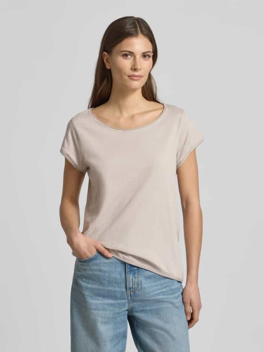 Zdjęcie produktu t-shirt z okrągłym dekoltem Christian Berg Ziemisty brązowy