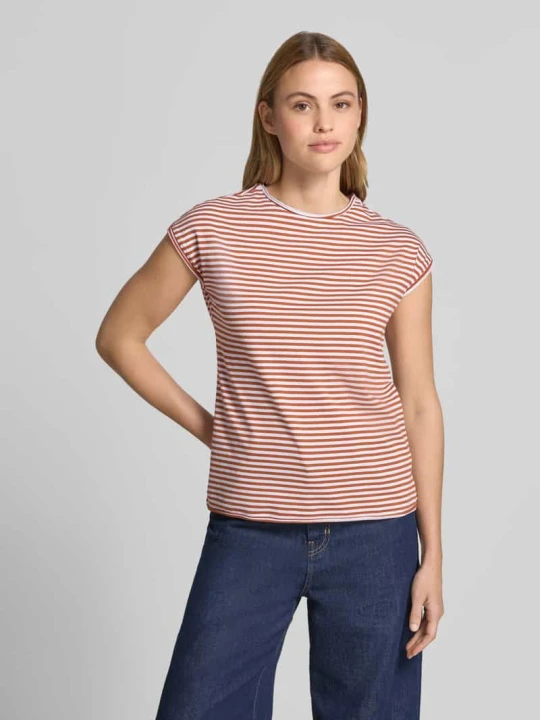 Zdjęcie produktu t-shirt z okrągłym dekoltem Christian Berg Koniakowy