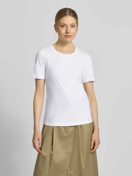 Zdjęcie produktu t-shirt z okrągłym dekoltem Christian Berg Biały