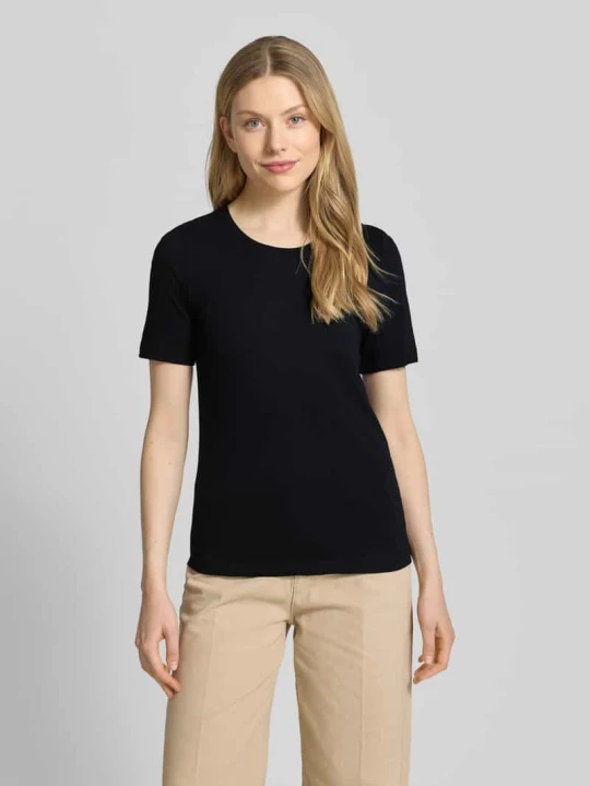 Zdjęcie produktu t-shirt z okrągłym dekoltem Christian Berg Czarny