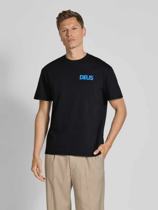 Zdjęcie produktu T-shirt z okrągłym dekoltem Deus Ex Machina Czarny
