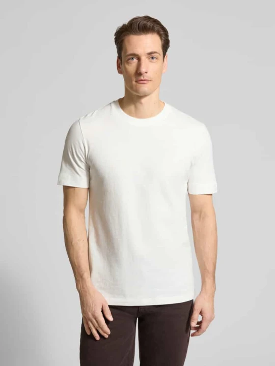Zdjęcie produktu T-shirt z okrągłym dekoltem Drykorn Złamany biały