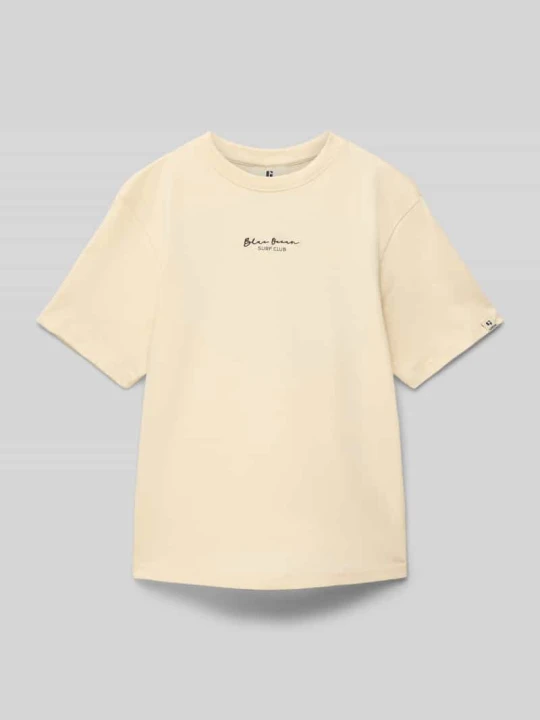 Zdjęcie produktu T-shirt z okrągłym dekoltem Garcia Piaskowy