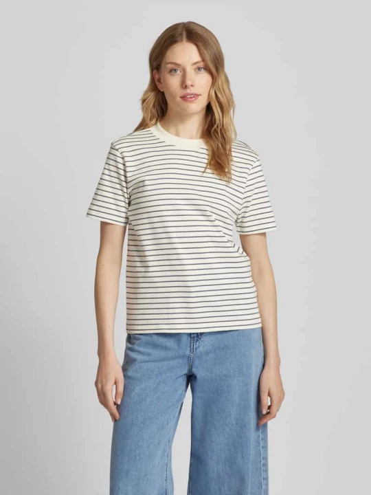 Zdjęcie produktu T-shirt z okrągłym dekoltem Jake*s Jeansowy niebieski