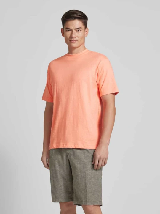 Zdjęcie produktu T-shirt z okrągłym dekoltem Jake*s Koralowy